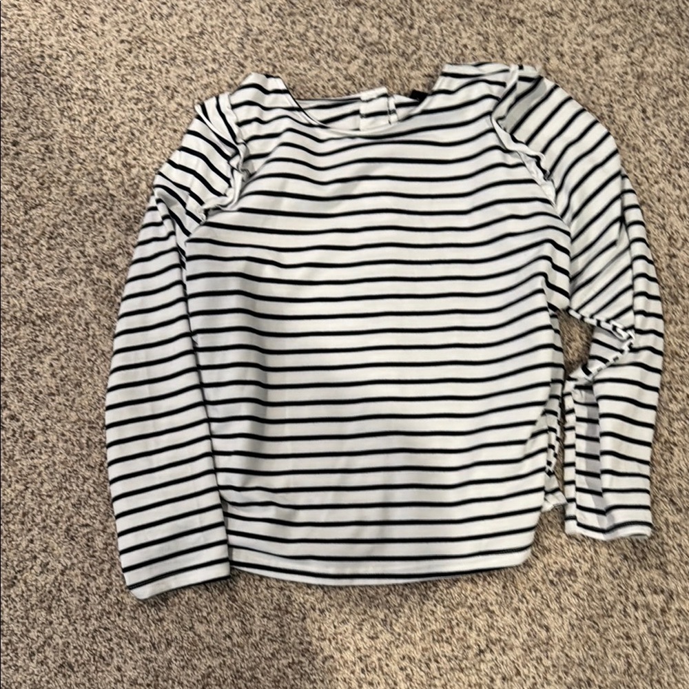Striped Long Sleeve Top
